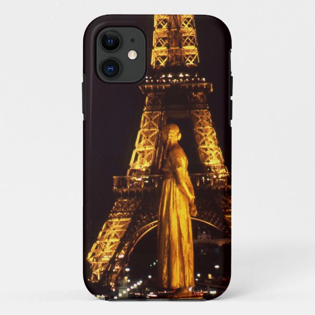 Capa Para iPhone 11 iPhone / iPad de torre Eiffel (Verso)