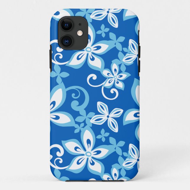 Capa Para iPhone 11 iPhone / iPad do ALOHA HAWAII (BLUES) (Verso)