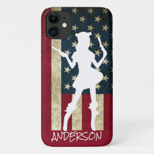 Capa Para iPhone 11 iPhone personalizado americano Pirate Girl Case-Ma