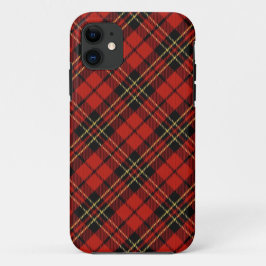 Capa Para iPhone 11 iPhone vermelho clássico SE/5/5S do Tartan mal lá