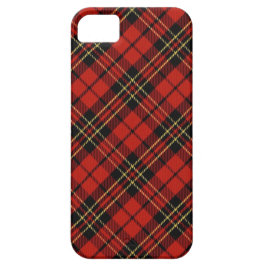 Capa Para iPhone 11 iPhone vermelho clássico SE/5/5S do Tartan mal lá
