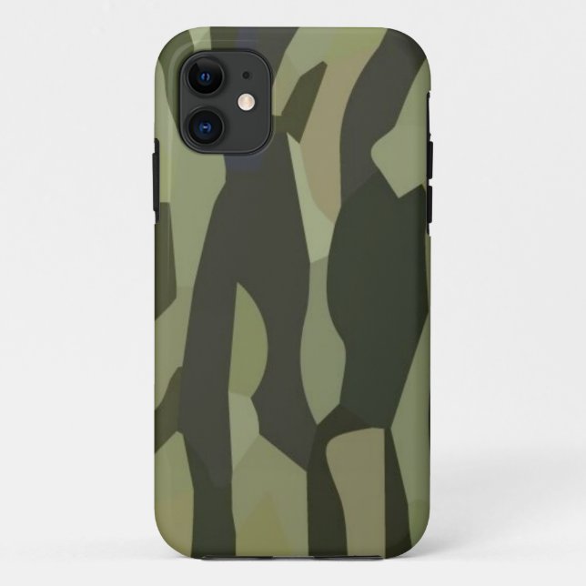 Capa Para iPhone 11 iPhone vetor de camuflagem (Verso)