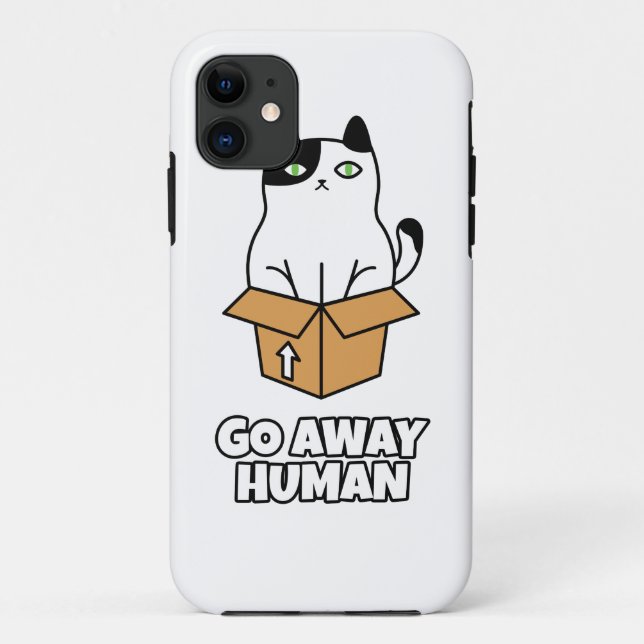 Capa Para iPhone 11 Ir para o Humano (Verso)