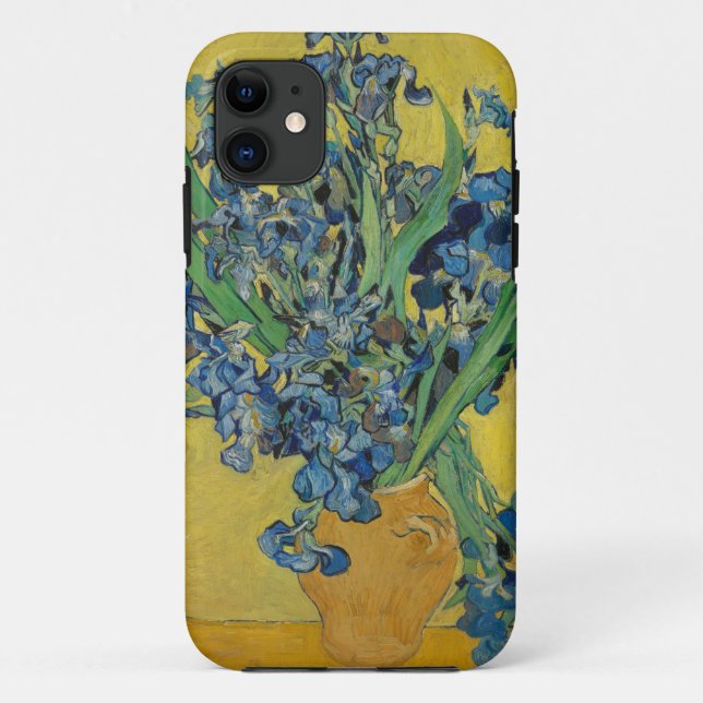 Capa Para iPhone 11 Iris de Van Gogh (Verso)