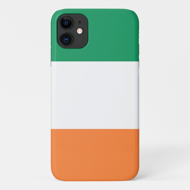 Capa Para iPhone 11 Irish Flag iphcnt (Verso)