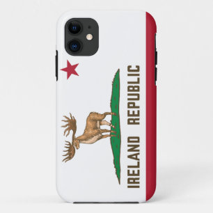 Capa Para iPhone 11 Irlanda República da Irlanda Elk Flag Giant Deer