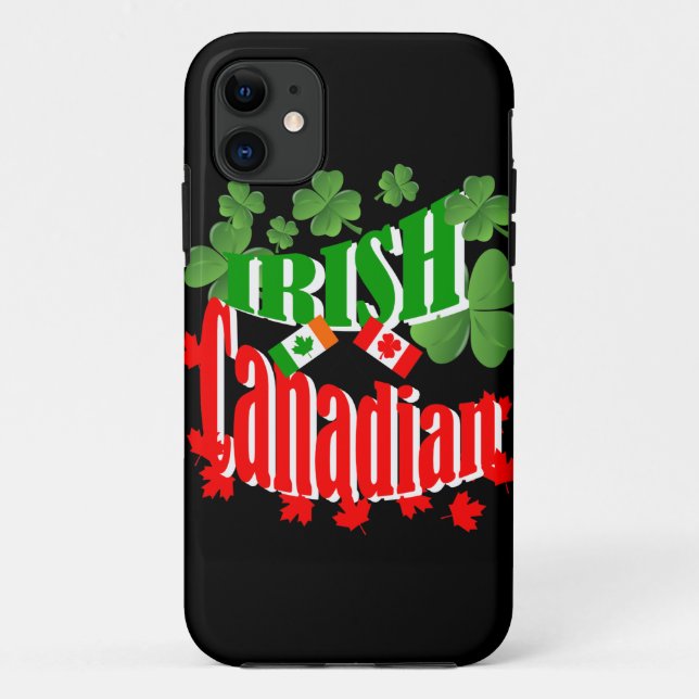 Capa Para iPhone 11 Irlandês canadense (Verso)