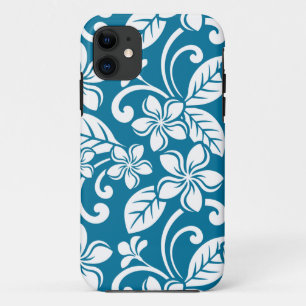 Capa Para iPhone 11 ISLAND PLUMERIA (CARIBE AZUL)iPhone / iPad case