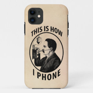 Capa Para iPhone 11 Isto é como eu telefono