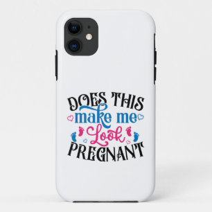 Capa Para iPhone 11 Isto Faz-Me Parecer Grávida?