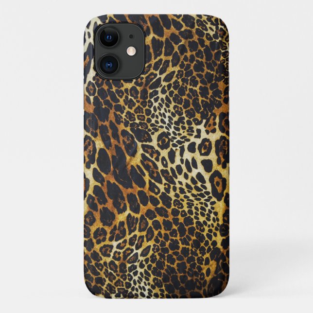 Capa Para iPhone 11 Jaguar Impressão (Verso)