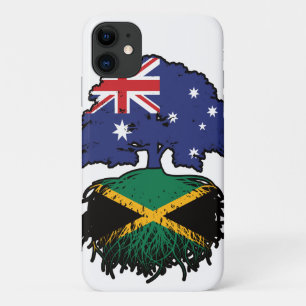 Capa Para iPhone 11 Jamaica Jamaican australiano - Raízes de Árvore da
