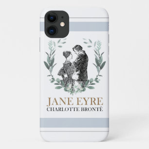Capa Para iPhone 11 Jane Eyre e Edward Rochester com Wreath