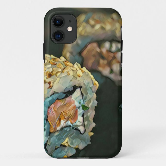Capa Para iPhone 11 Japanese sushi (Verso)