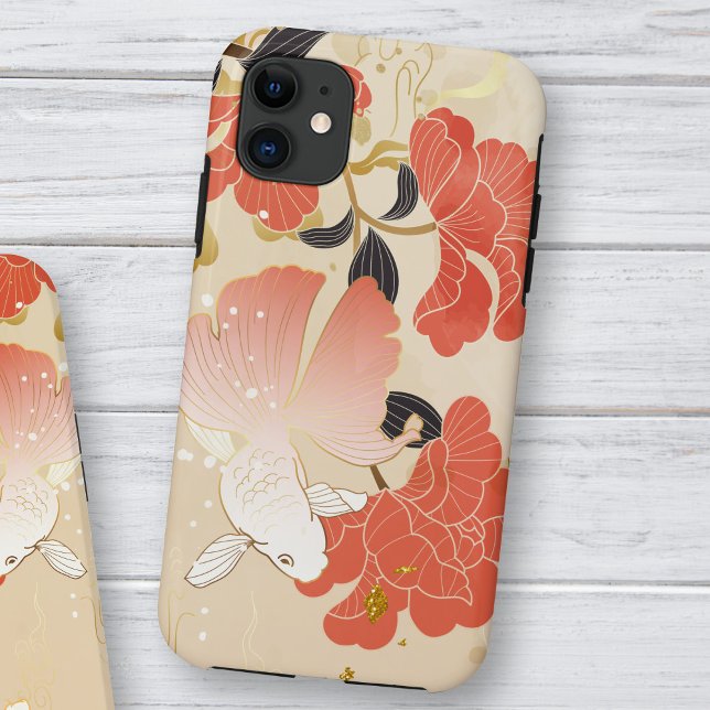 Capa Para iPhone 11 Japonês Floral (Criador carregado)