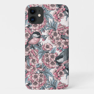 Capa Para iPhone 11 Jardim de Cherry
