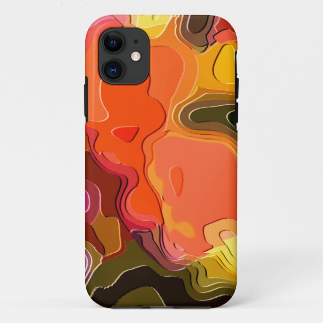 CAPA PARA iPhone 11 JARDIM DE FLOR (Verso)