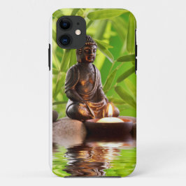 Capa Para iPhone 11 jardim de serenidade do buddha zen