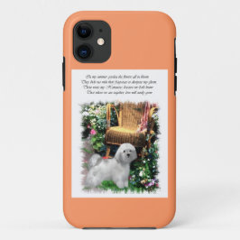 Capa Para iPhone 11 Jardim de Verão do Havanês