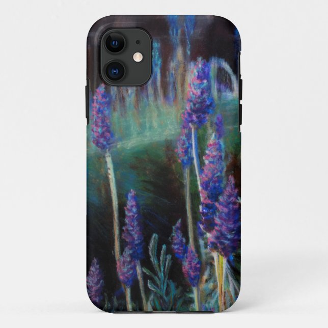 Capa Para iPhone 11 Jardim Pond em Twilight (Verso)