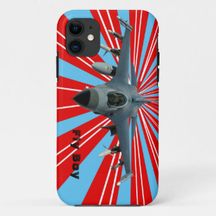Capa Para iPhone 11 Jato de combate