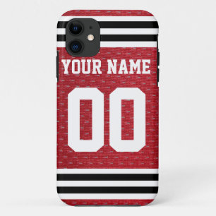 Capa Para iPhone 11 Jersey personalizado de hóquei no esporte