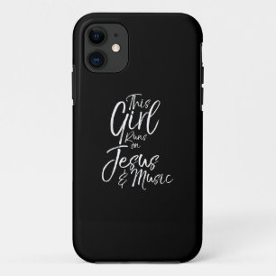 Capa Para iPhone 11 Jesus ama Esta Garota Executa Com Jesus E Música