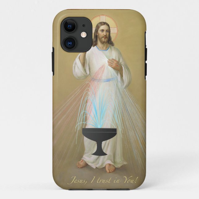 Capa Para iPhone 11 Jesus Eu Confio Em Você (Verso)