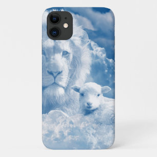 CAPA PARA iPhone 11 JESUS O LAMB E JESUS O LÍON