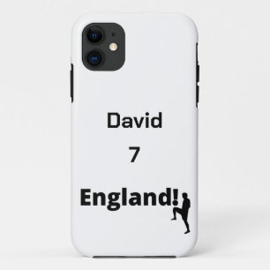 Capa Para iPhone 11 Jogador de futebol inglês personalizável