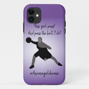 Capa Para iPhone 11 Jogadora de basquete Ajustado muçulmana