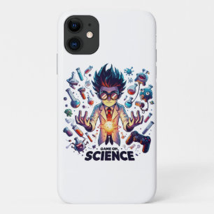 Capa Para iPhone 11 Jogo de Conexão Química On, Tema da Ciência