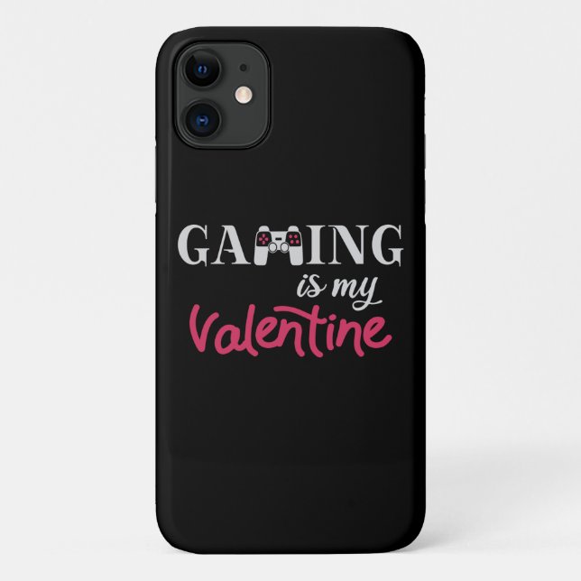 Capa Para iPhone 11 Jogos é meu Dia dos Namorados (Verso)