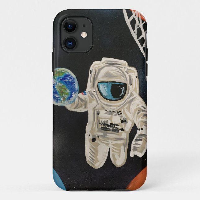 Capa Para iPhone 11 Jogos espaciais (Verso)