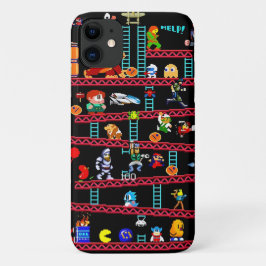 Capa Para iPhone 11 Jogos retrorreflectores
