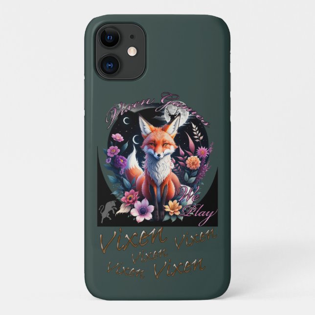 Capa Para iPhone 11 Jogos Vixen jogamos fantasia de Hotwie jogando des (Verso)