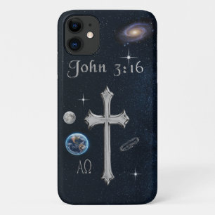 Capa Para iPhone 11 John 3:16