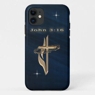 Capa Para iPhone 11 John 3:16