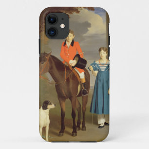Capa Para iPhone 11 John Gubbins Newton e sua irmã Mary, 1832-33 (