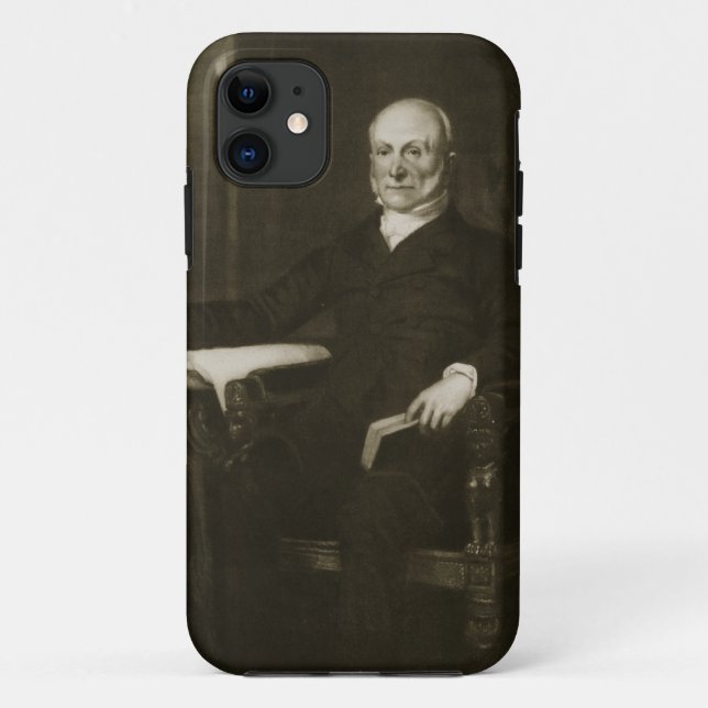 Capa Para iPhone 11 John Quincy Adams, 6o presidente do Sta unido (Verso)