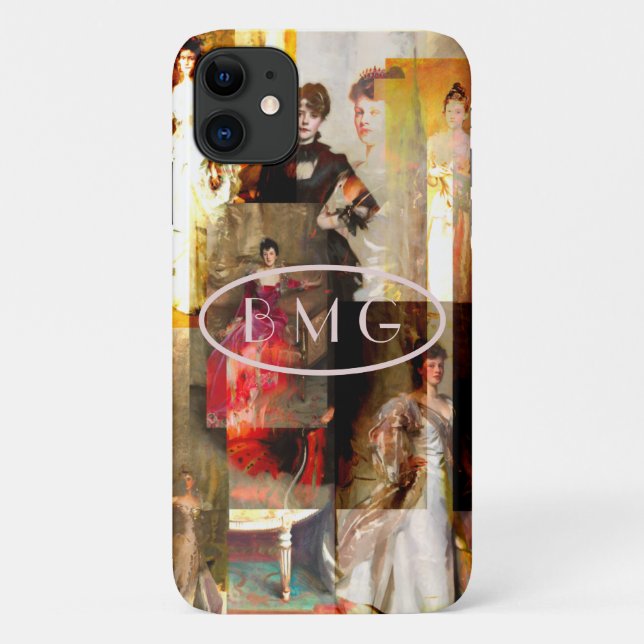 Capa Para iPhone 11 John Singer Sargent Elegant Ladage (Verso)