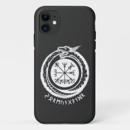 Capa Para iPhone 11 Jormungandr - Rune Nórdica
