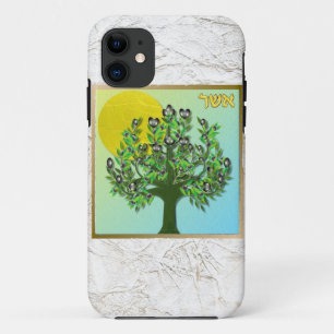 Capa Para iPhone 11 Judaica 12 Tribos de Israel Aser