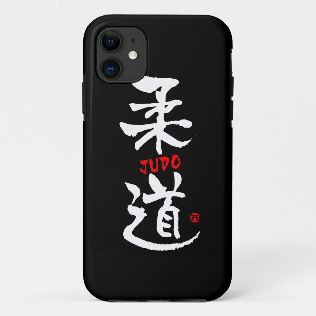Capa Para iPhone 11 Judo-KANJI (Verso)