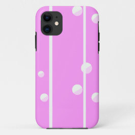 Capa Para iPhone 11 Juicy stripes and polka dots　水玉iPhone / iPad ケース