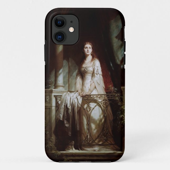 Capa Para iPhone 11 Julieta por Thomas-Francis Dicksee (Verso)