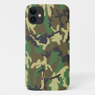 Capa Para iPhone 11 Jungle Camo