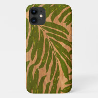 Kahanu Hawaiian Palm Faux Wood em Verde