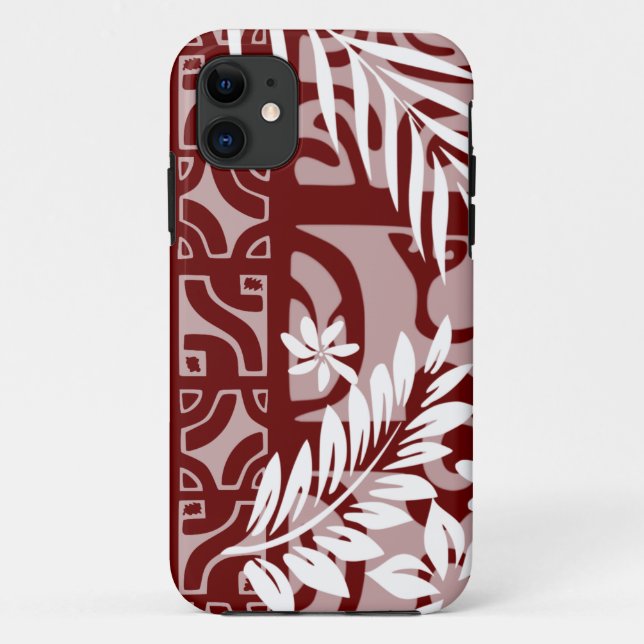 Capa Para iPhone 11 KAILI (Rouge bordeaux) (Verso)