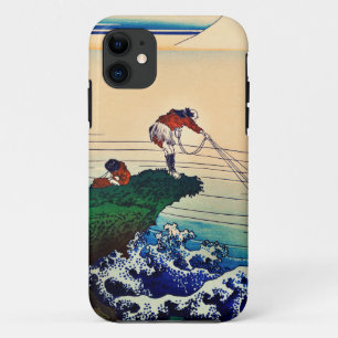 Capa Para iPhone 11 Kajikazawa, província de Kai, por Katsushika Hoku